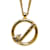 Givenchy Collar con colgante de golf Dorado Metal  ref.1051320