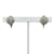 Dior Pendientes con clip de bola de espejo de diamantes de imitación Plata Metal  ref.1051321