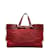 Gucci GG Canvas Tote Bag  106251 Rot Leinwand  ref.1051379
