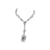 Autre Marque NICHT SIGN / UNSIGNED Halsketten T.  Kristall Silber  ref.1051402