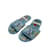 GUCCI  Sandals T.eu 38 cloth Multiple colors  ref.1051415