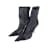 JIMMY CHOO  Ankle boots T.eu 38.5 glitter Black  ref.1051473
