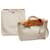 Hermès Herbag Modulable Cuir Toile Marron Beige  ref.1051522