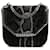 Stella Mc Cartney Caja Falabella de piel de serpiente en relieve negra de Stella McCartney Negro Poliéster Paño  ref.1051582