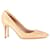 Gianvito rossi 85 Pointed Pumps in Nude Leather Brown Flesh  ref.1051898