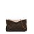 Louis Vuitton Pochette Pallas con monogramma M44037 Marrone - vista 2