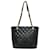 Timeless Chanel shopping Black Leather  ref.1052171