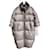 Autre Marque Florence mode puffer coat Grey Polyester  ref.1052201