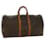 Louis Vuitton Monograma Keepall 55 Boston Bag M41424 Autenticação de LV 52142 Lona  ref.1052336