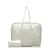 Blanket Balenciaga Bolsa de ombro quadrada com manta de couro acolchoada 466542 Branco  ref.1052618