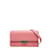 Michael Kors Leder Cece Clutch mit Kette, Umhängetasche aus Leder in ausgezeichnetem Zustand Pink  ref.1052625