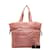 Michael Kors Large Quilted Nylon Rae Tote Bag Canvas Tote Bag 35F1U5RT3C in Excellent condition Pink Cloth  ref.1052636