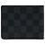 Louis Vuitton Black Damier Graphite Slender Wallet Schwarz