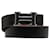 Hermès Cinturón reversible Hermes Constance negro Cuero Becerro