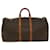 Louis Vuitton Keepall 55 Brown Cloth  ref.1052831