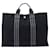 Hermès cabas Toile Noir  ref.1052889