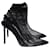 Alexander Wang Caden Pointed-Toe Sock Boots in Black Suede and Fishnet  ref.1053000