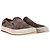 Scarpe da ginnastica espadrillas Prada Sport in pelle scamosciata marrone - vista 3