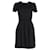 Burberry Short Sleeve Dress in Black Cotton  ref.1053035