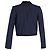 Blazer cropped Jamet di Isabel Marant in lana blu Blu navy - vista 3