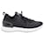 Chanel Knit Mesh Sneakers in Black Synthetic Canvas  ref.1053046