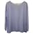 Brunello Cucinelli Long Sleeve Sweater in Light Blue Cashmere  Wool  ref.1053047