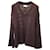 Maglione a trecce Nanushka Arwan in lana marrone  ref.1053055