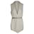 Loro Piana Belted Crochet Vest in Cream Silk White  ref.1053067