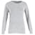 Acne Studios Brushed Knit Sweater in Grey Mohair Wool  ref.1053078