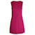 Diane Von Furstenberg Ärmelloses Carpreena-Minikleid aus rosa Viskose Pink Strahl Zellulosefaser  ref.1053084