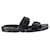 Prada Double Strap Slides in Black Nylon  ref.1053088