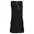 Love Moschino Mini-robe droite en coton noir  ref.1053092