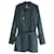 Burberry Sandringham Trench à Boutonnage Doublé en Coton Vert  ref.1053120