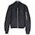 Giacca con zip Dior in lana vergine nera Nero  ref.1053127