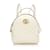 Gucci GG Marmont Dome Backpack 476671 White Leather Pony-style calfskin  ref.1053156