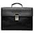 Prada Saffiano Leather Briefcase Black Pony-style calfskin  ref.1053187