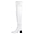 Khaite White leather knee-high boots - size EU 38  ref.1053228