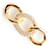 Christian Dior Broche de eslabones Dorado Metal  ref.1053498