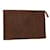 ETRO Clutch Bag PVC Leather Brown Auth am4937  ref.1053586