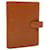 LOUIS VUITTON Nomade Leather Agenda MM Day Planner Cover Beige R20473 auth 52294  ref.1053588