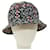 CHANEL COCO Mark Hat PVC Cuir Noir Blanc Rouge CC Auth 51278  ref.1053594
