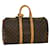 Louis Vuitton Monograma Keepall 45 Boston Bag M41428 Autenticação de LV 52137 Lona  ref.1053680