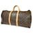Louis Vuitton Keepall 55 Marrom Lona  ref.1053711