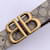 Gucci x Balenciaga Hacker Project Monogramm BB Canvas Gürtelgröße 90 Beige - Ansicht 5