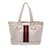 Gucci Bolsa tiracolo para compras em lona branca Web Sunset Tote Branco  ref.1053860