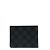 Slender Louis Vuitton Cartera delgada Damier Graphite N63261 Negro - vista 3