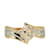 & Other Stories 18k Gold & Platinum Diamond Ring Golden Metal  ref.1053872