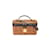 MCM Visetos Vanity Bag Orange Plastic  ref.1053890