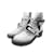 BALENCIAGA Botins T.eu 37 Couro Branco  ref.1053989