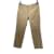 Hermès HERMES  Trousers T.fr 40 cotton Beige  ref.1054026